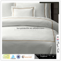 Embroidery 500TC Cotton double lines Sheet Set Bedding Set